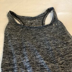 Grey/Blank Under Armour Workout Tank Top